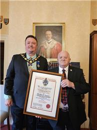 Lions Receive Freedom of Llandudno